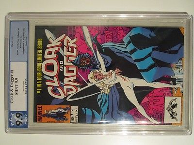 Cloak and Dagger 1 pgxcgc 99 not 98 white SpiderMan