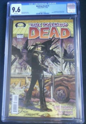 WALKING DEAD 1 1ST PRINT IMAGE 2003 1st app RICKSHANEMORGAN CGC 96