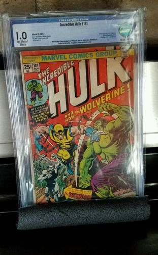 The Incredible Hulk 181 Nov 1974 Marvel CBCS 10 1st Wolverine not cgc