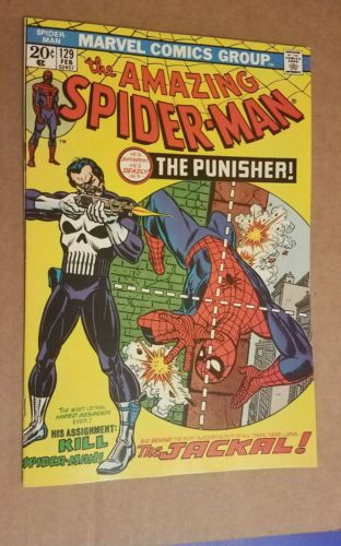 AMAZING SPIDERMAN  129  1ST APP OF THE PUNISHER  HIGH GRADE NEAR MINT CGC IT