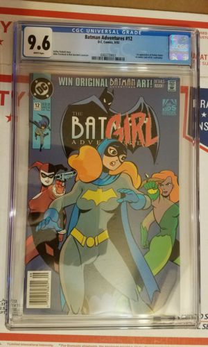 BATMAN ADVENTURES 12 CGC 96 1st HARLEY QUINN SUICIDE SQUAD MOVIE WHITE PAGES