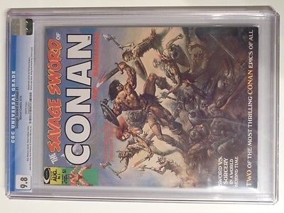 Savage Sword of Conan 1 cgc 98 white