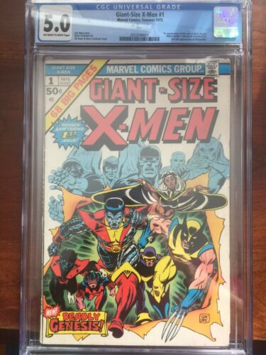 GiantSize XMen 1 July 1975 Marvel Graded 50 Sealed BY CGC 