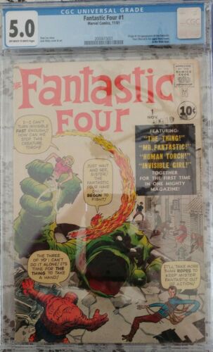 Fantastic Four 1 1961 CGC 50