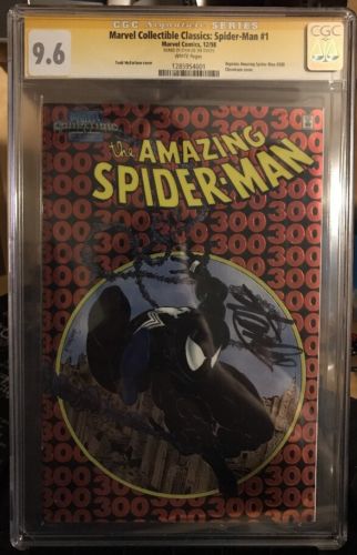 CGC 96 NM Amazing Spiderman 300 Chromium Variant Signed By Stan Lee
