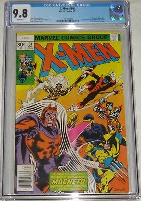 Marvel Xmen 104 CGC 98 White Pages 1st Appearance of Starjammers