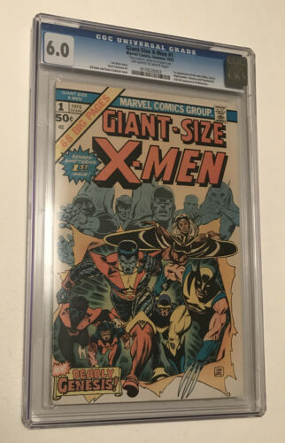 Marvel Comics GiantSize XMen 1 1975 1st Storm Colossus Nightcrawler CGC 60