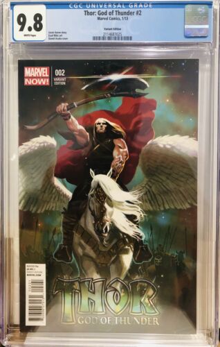 Thor God Of Thunder 2 Acuna Variant CGC 98 Rare 150 1st Gorr1st Necrosword