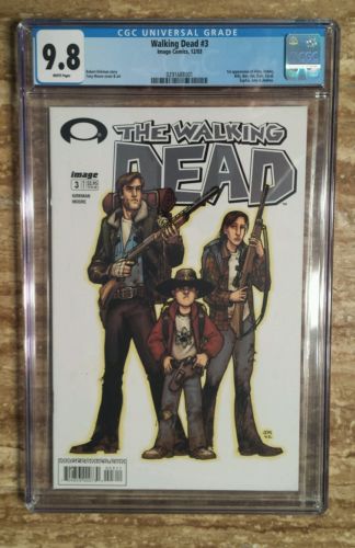 The Walking Dead 3 CGC 98 White Pages not 96 or 94 1