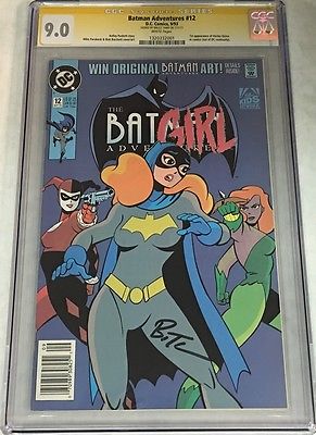 DC Batman Adventures 12 Signed by Bruce Timm CGC 90 SS 1st Harley Quinn
