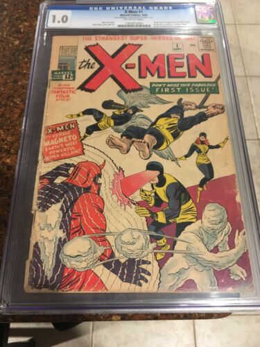 Uncanny XMen 1st Series 1 1963 CGC 10 1305972003 Great Book HOLY GRAIL Kool