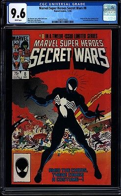 Marvel Super Heroes Secret Wars 8 CGC 96 Copper Age Key Marvel LK IGKC