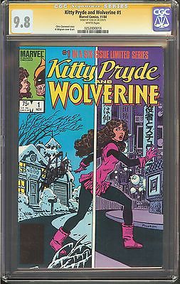 Kitty Pryde and Wolverine 1 CGC 98 NMMT W SIGNED STAN LEE Al Milgrom art 