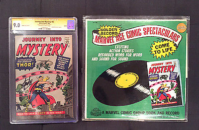 Journey Into Mystery 83 Golden Record and Stan Lee Signed GRR comic CGC 90 KEY