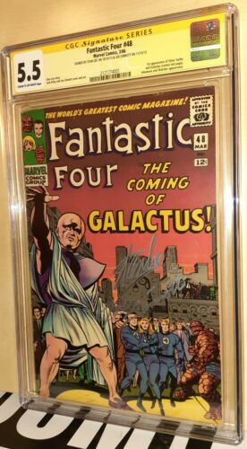 CGC 55 Fantastic Four 48 ss Stan Lee  Joe Sinnott 1st Silver Surfer Galactus