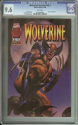 WOLVERINE SPECIAL 1025 CGC 96 WHITE PAGES  MAIL AWAY ISSUE