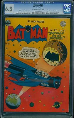 Batman 59 CGC 65 OWW Golden Key DC 1st Appearance Deadshot Suicide Squad LK