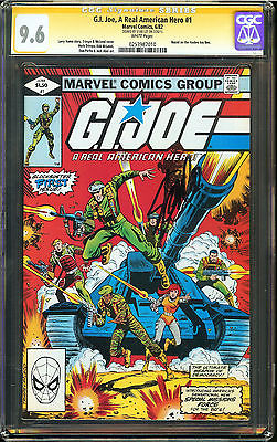 GI Joe A Real American Hero 1 CGC 96 NM SIGNED STAN LEE Jack Abel art 