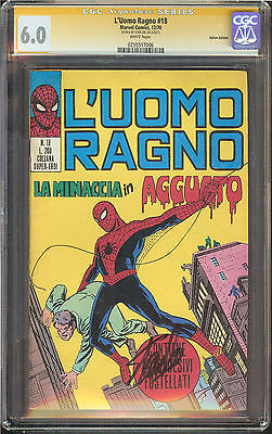 Amazing Fantasy 15 Italian Edition CGC 60 FN W SIGNED STAN LEE 1st SpiderMan