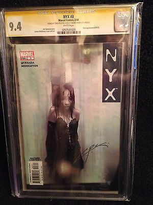 NYX 3 CGC 94 Signature Series Craig Kyle the creator