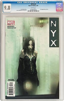 NYX 3 CGC 98 White pages  1st appearance X23 Wolverines daughter