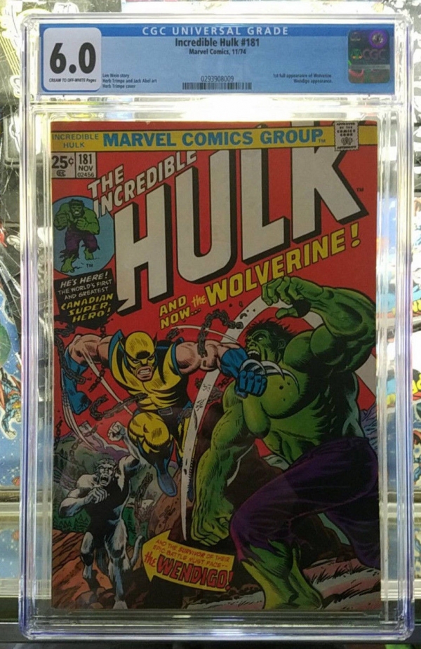The Incredible Hulk 181 CGC 60
