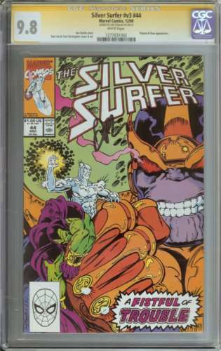 SILVER SURFER 44 CGC 98 WHITE PAGES