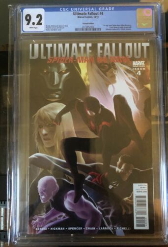 Ultimate fallout 4 cgc 92 White Pages  1st Miles Morales Djurdjevic Variant