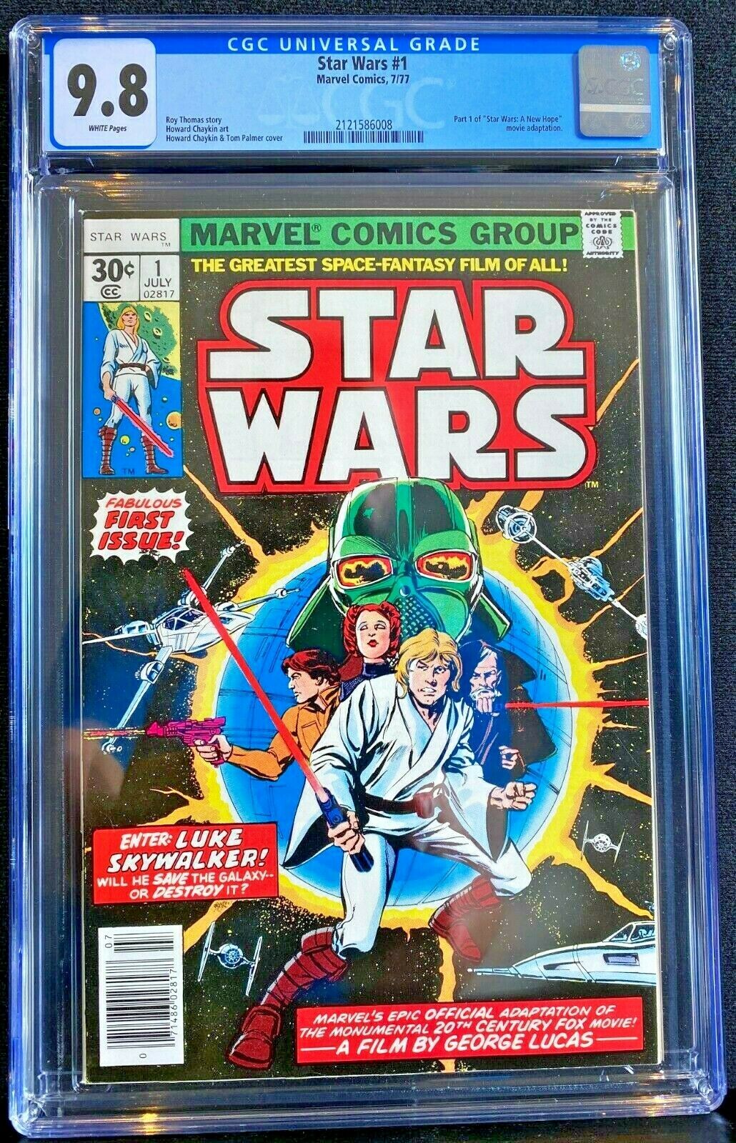 Star Wars 1 1977 98 CGC 