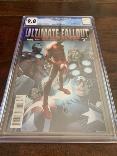 Ultimate Fallout 4 CGC 98 White Pages October 2011 Marvel 1st Miles Morales