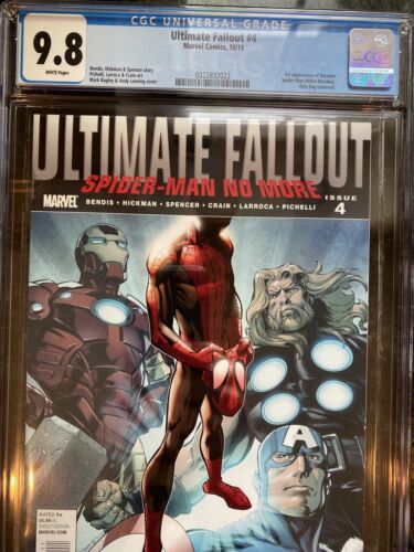 Ultimate Fallout 4 October 2011 Marvel CGC 98 1st Print