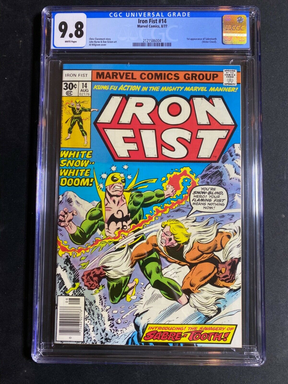 Iron Fist 14 CGC 98 