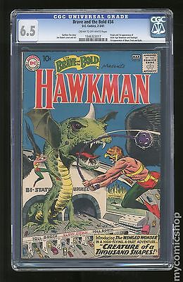 Brave and the Bold 1955 1st Series DC 34 CGC 65 1346323017