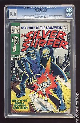 Silver Surfer 1968 1st Series 5 CGC 96 1097063013