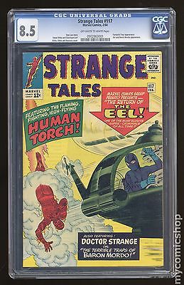 Strange Tales 19511976 1st Series 117 CGC 85 0902863001