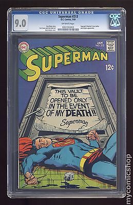 Superman 1939 1st Series 213 CGC 90 0261593003