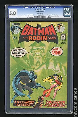 Batman 1940 232 CGC 50 0220955002