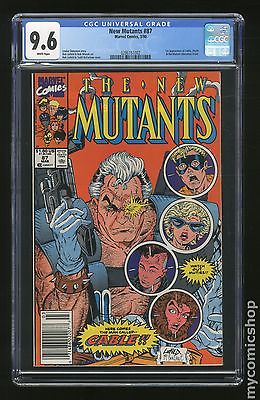 New Mutants 1983 1st Series 87 CGC 96 0286151002
