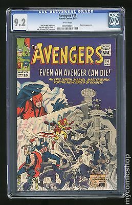 Avengers 1963 1st Series 14 CGC 92 1297207011
