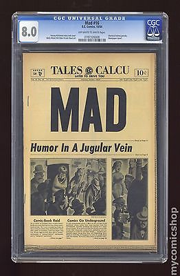 Mad 1952 Comic 123 16 CGC 80 0787326008