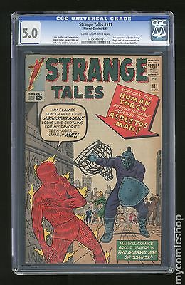 Strange Tales 19511976 1st Series 111 CGC 50 0215546012