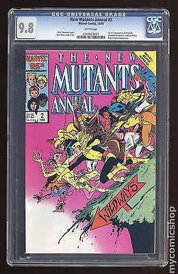 New Mutants 1983 1st Series Annual 2 CGC 98 1360623029