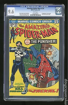 Amazing SpiderMan 1963 1st Series 129 CGC 96 1346396003