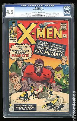 Uncanny XMen 1963 1st Series 4 CGC 45 0217946003