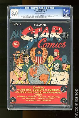 All Star Comics 19401978 9 CGC 80 0754005003