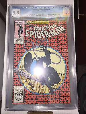 Amazing Spiderman 300 CGC 98 Todd McFarlane 1st full Venom free shipping
