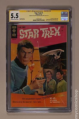 Star Trek 1967 Gold Key 1B CGC 55 SS 1404723001