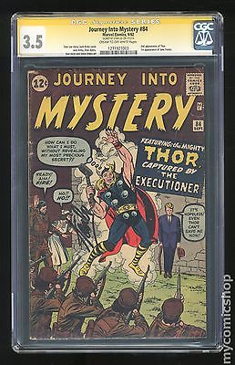 Thor 19621996 1st Series Journey Into Mystery 84 CGC 35 SS 1271921003