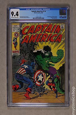 Captain America 1968 1st Series 110 CGC 94 1209211002