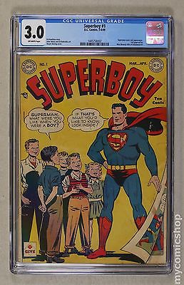 Superboy 19491979 1st Series DC 1 CGC 30 1445758002